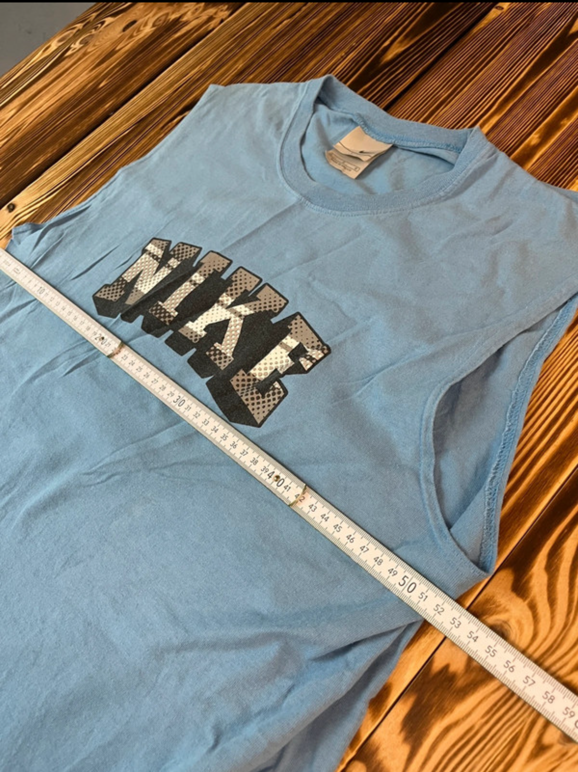 Original Nike Tank Top – Größe L – Hellblau