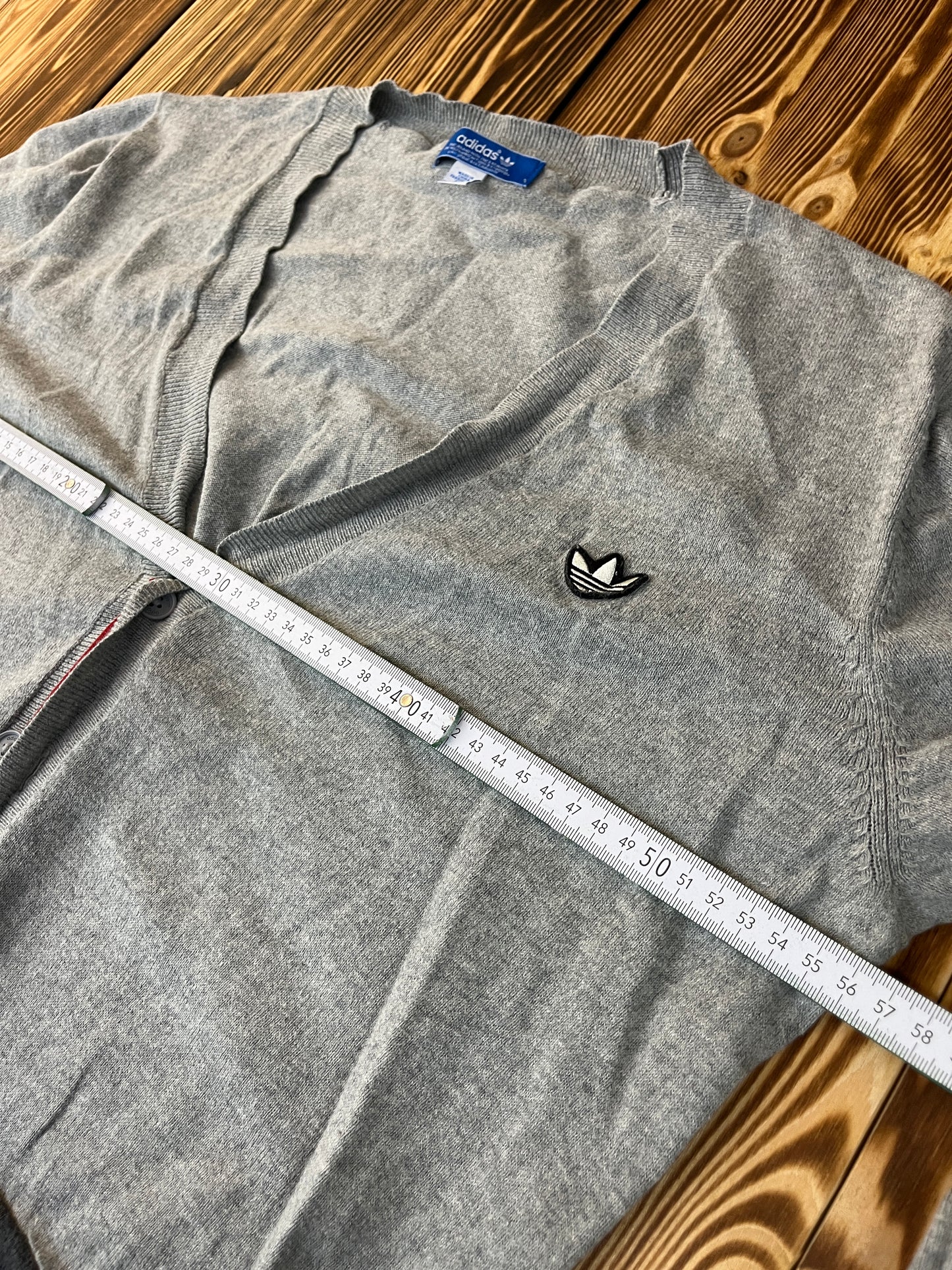 🩶 Adidas Originals Cardigan – Größe L