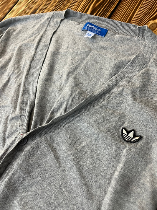 🩶 Adidas Originals Cardigan – Größe L