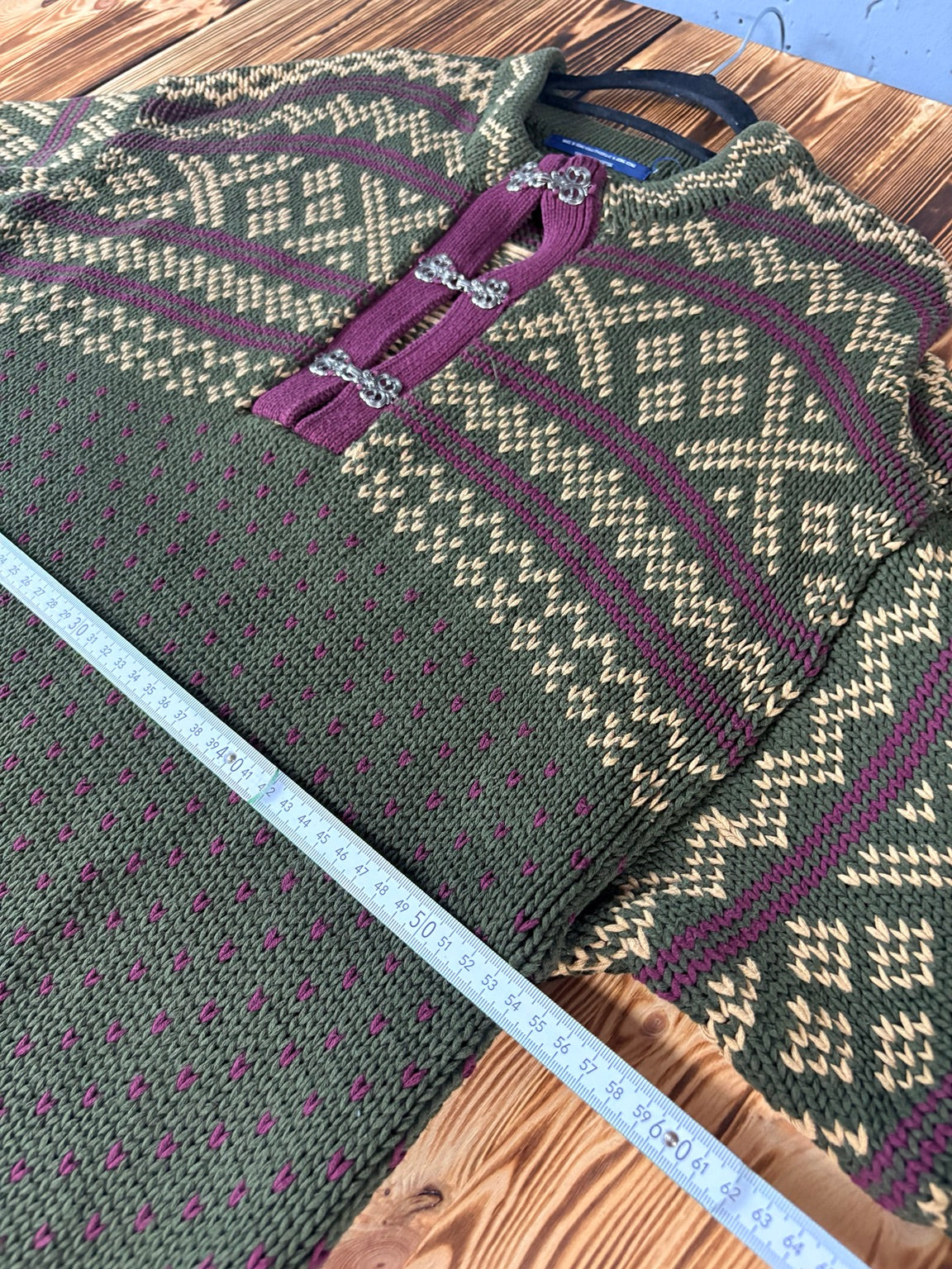 Tommy Hilfiger Vintage Strickpullover Detailaufnahme