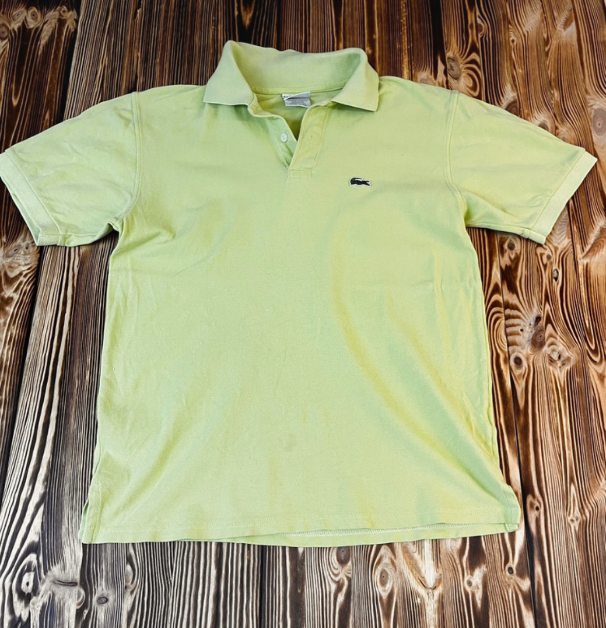Original Lacoste Polo Shirt – Größe 5 M– Hellgrün