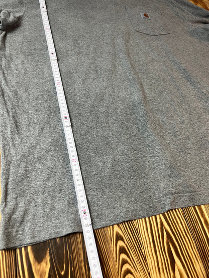 Carhartt Longsleeve Pocket T-Shirt – Grau – Größe XXL