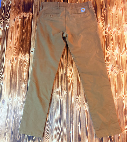 Carhartt Chino Hose Braun – W33/L34 – Original