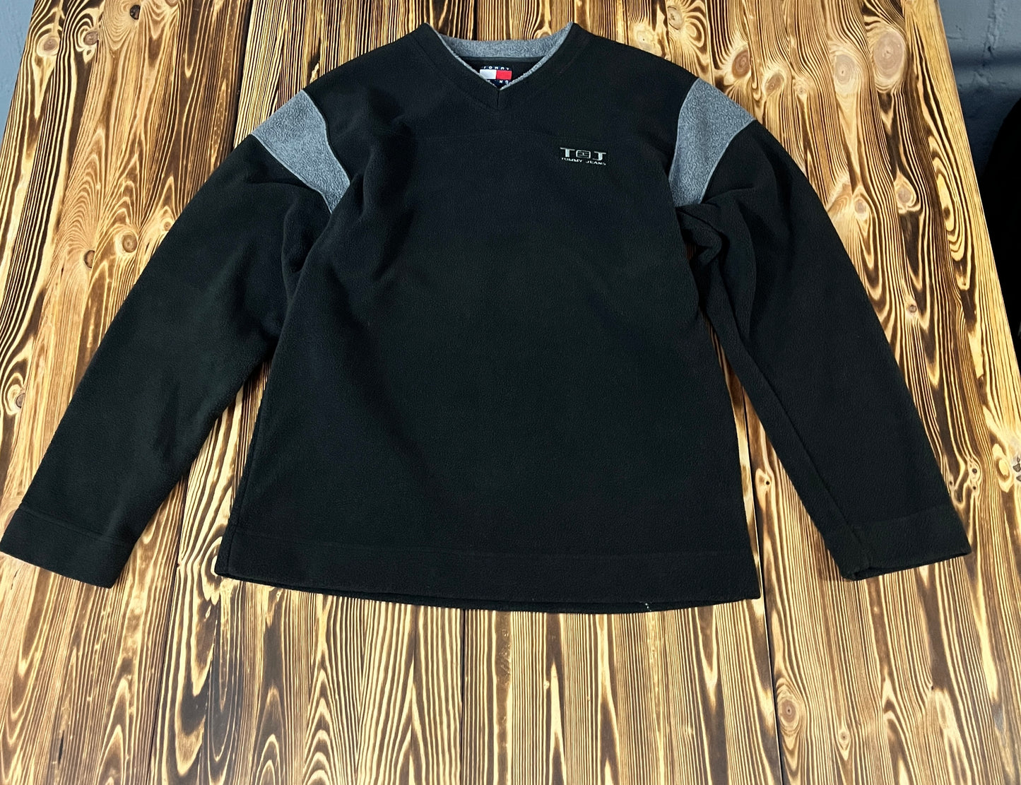 Vintage Fleece Tommy Jeans Pullover  Gr.M