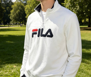 Vintage FILA Half Zip Pullover – Größe M