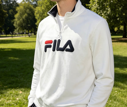 Vintage FILA Half Zip Pullover – Größe M