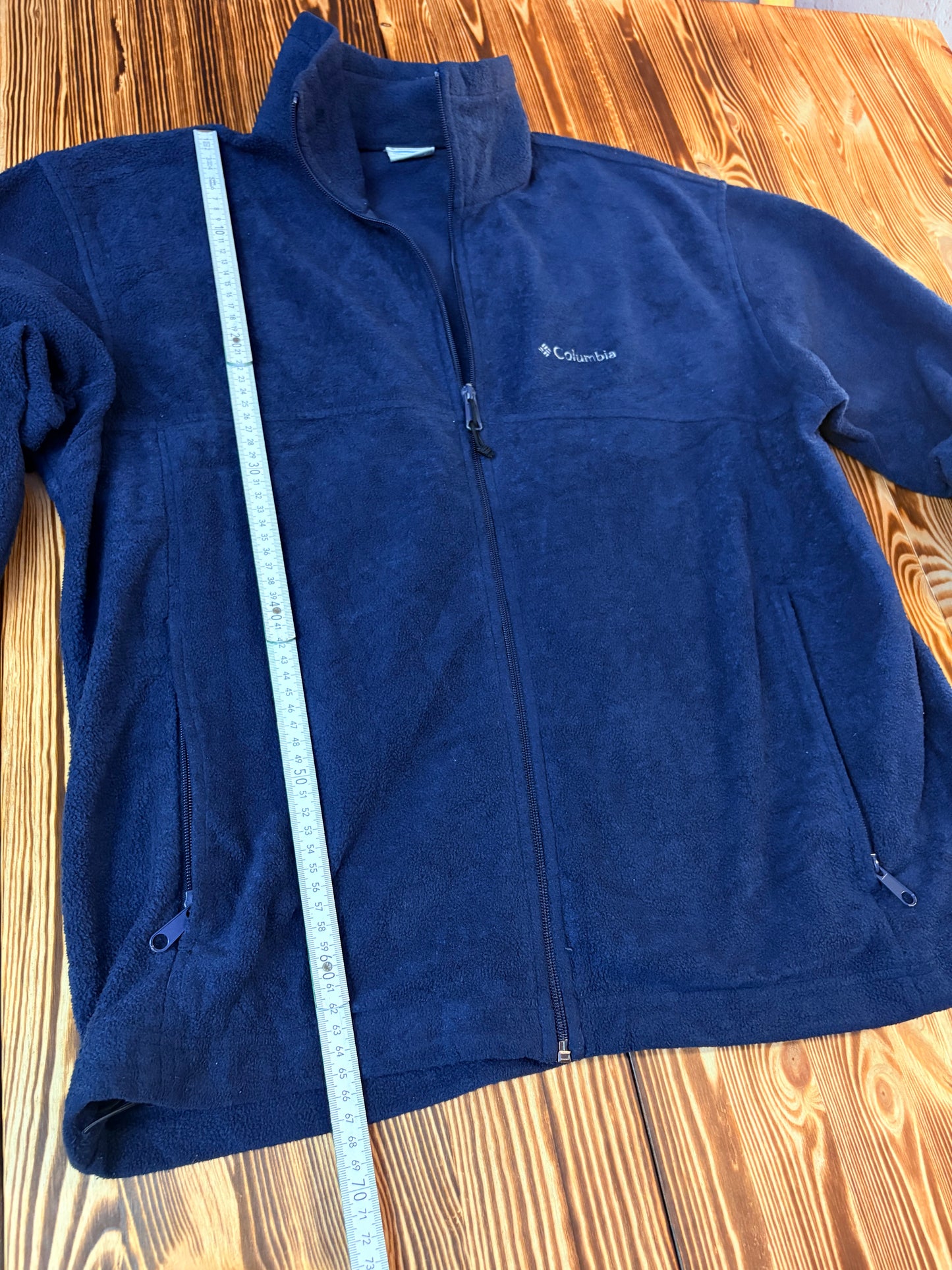 Columbia Fleece Jacke – XL – Dunkelblau – Sehr guter Zustand