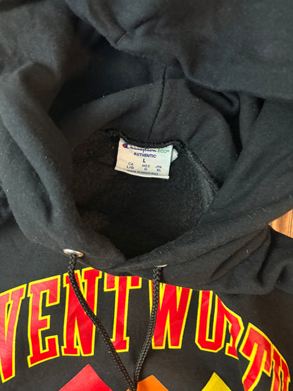 Original Champion Wentworth Hoodie Schwarz – College Streetwear – Größe L