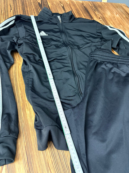 Adidas Originals Oldschool Trainingsanzug Schwarz – Jacke L / Hose M – Vintage