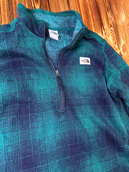 💚 The North Face Fleece Pullover – Größe L 💚