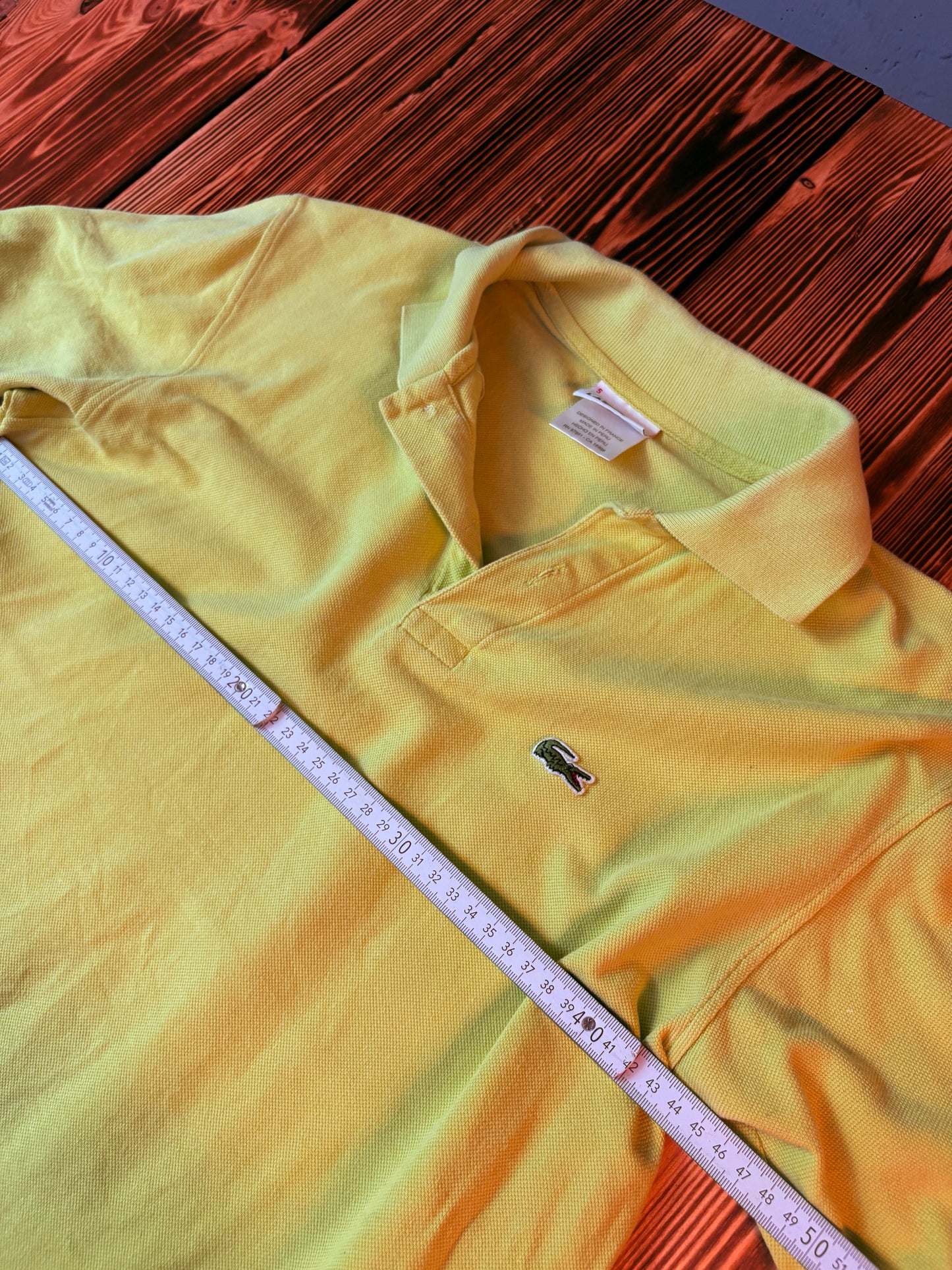 Original Lacoste Polo Shirt – Größe 5 M– Hellgrün