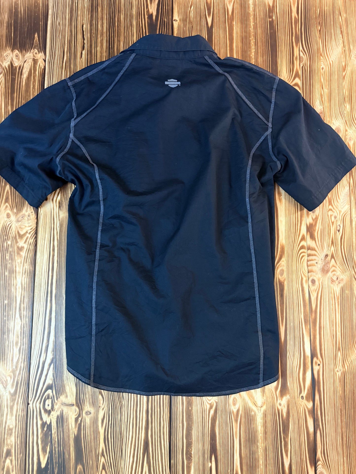 Harley-Davidson Hemd Schwarz – Größe L – Original