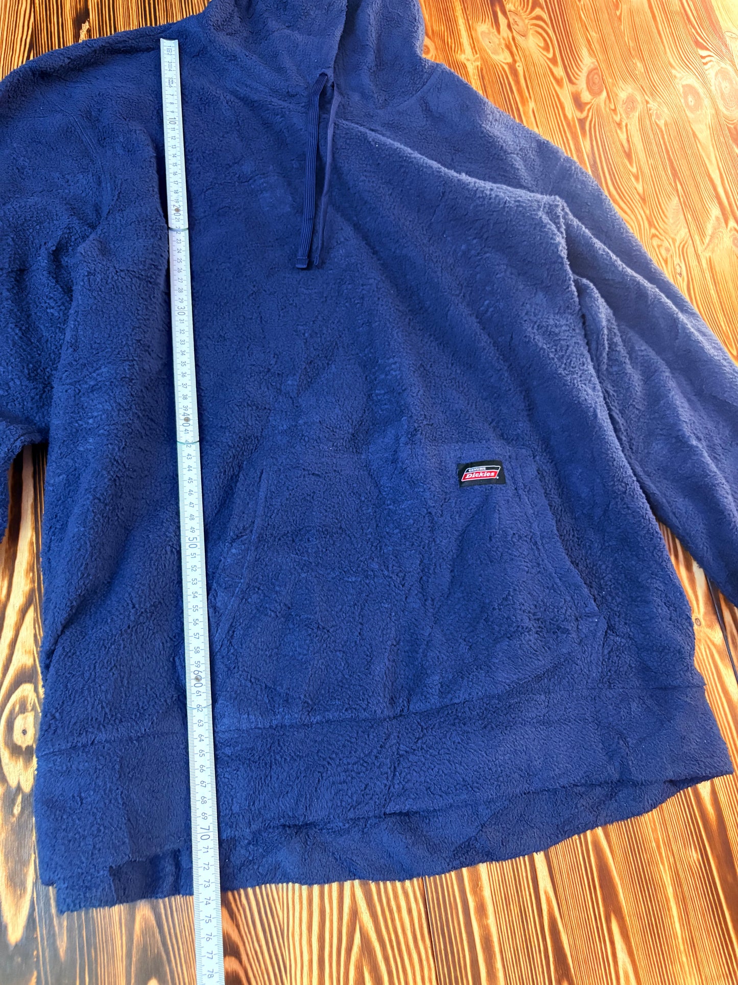 Dickies Teddy Hoodie Navy – Größe L – Original