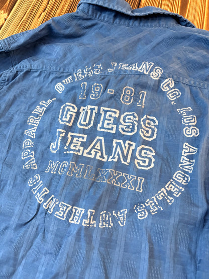 GUESS Herrenhemd – Blau – Größe L