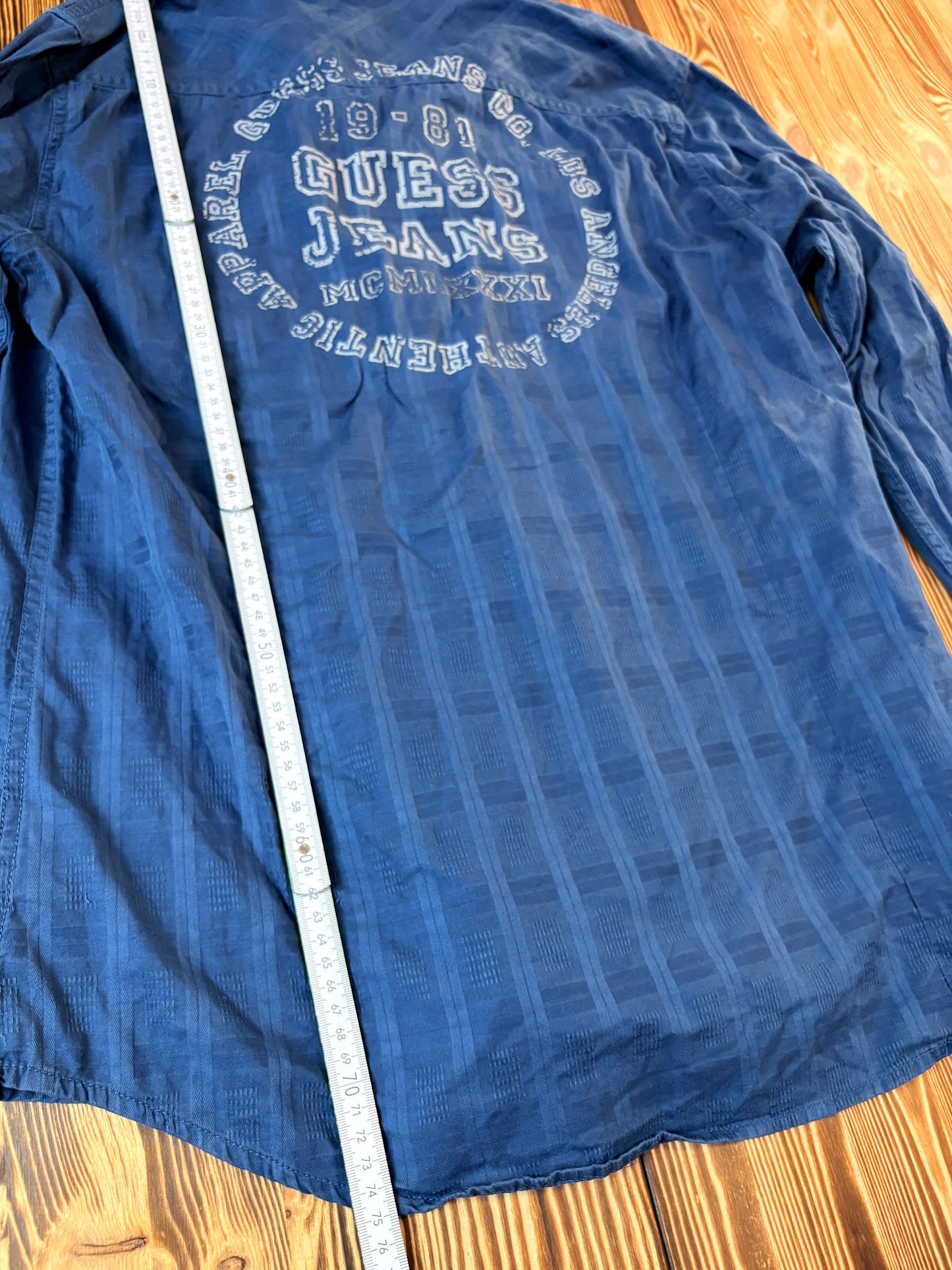 GUESS Herrenhemd – Blau – Größe L