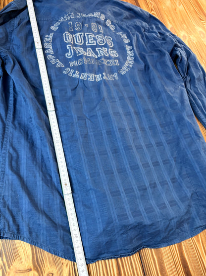 GUESS Herrenhemd – Blau – Größe L