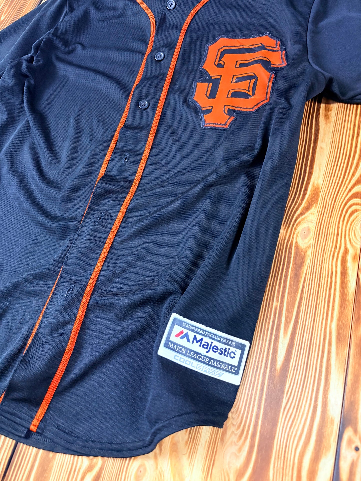 ⚾ Majestic San Francisco Giants Baseball Jersey – Größe L ⚾
