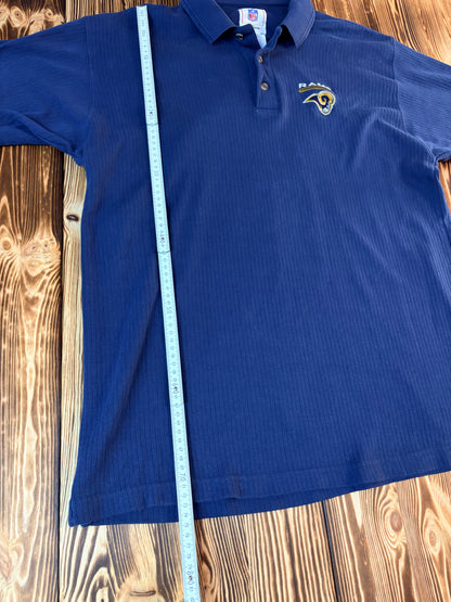 NFL Los Angeles Rams Polo Shirt – Größe L – Original