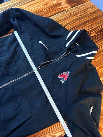 Nike Bomberjacke Collegejacke Schwarz – Größe M – Original