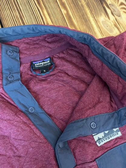 🍷 Patagonia Organic Cotton Pullover – Größe XL 🏔️✨