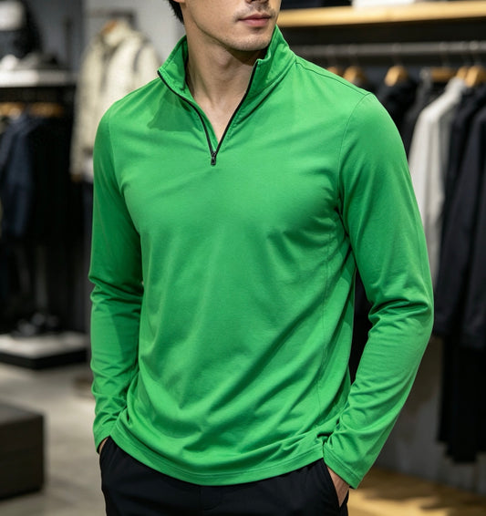 RLX Golf Ralph Lauren Longsleeve / Quarter-Zip – Größe L