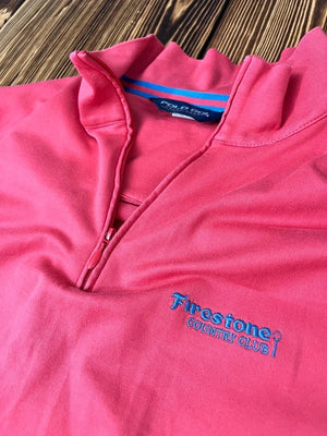 Firestone Country Club Vintage Pullover – Rosa | Top Zustand XL