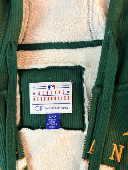 MLB Oakland Athletics Sherpa Hoodie – L/G