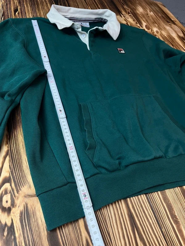 Vintage Fila Rugby Sweatshirt Gr. L
