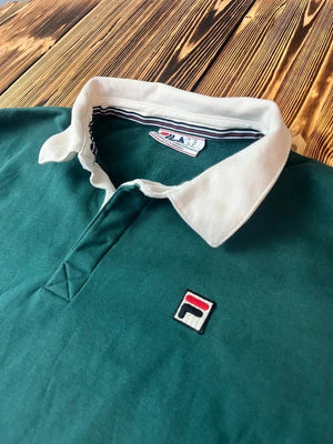 Vintage Fila Rugby Sweatshirt Gr. L