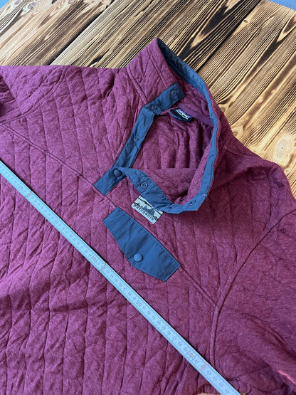 🍷 Patagonia Organic Cotton Pullover – Größe XL 🏔️✨
