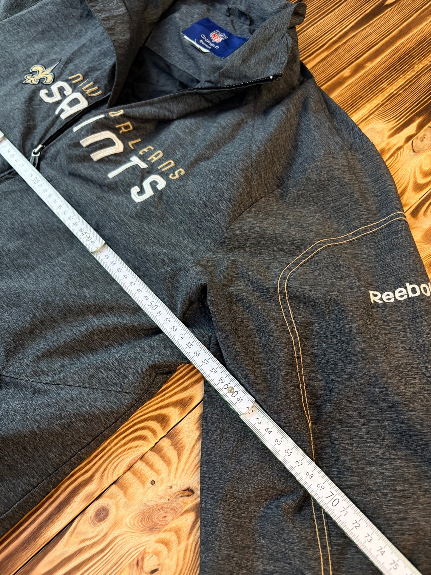 Original Reebok NFL On Field New Orleans Saints Jacke – Größe M