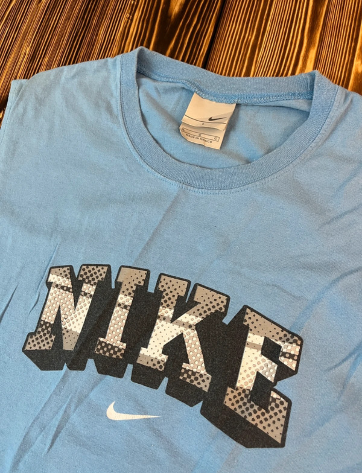 Original Nike Tank Top – Größe L – Hellblau