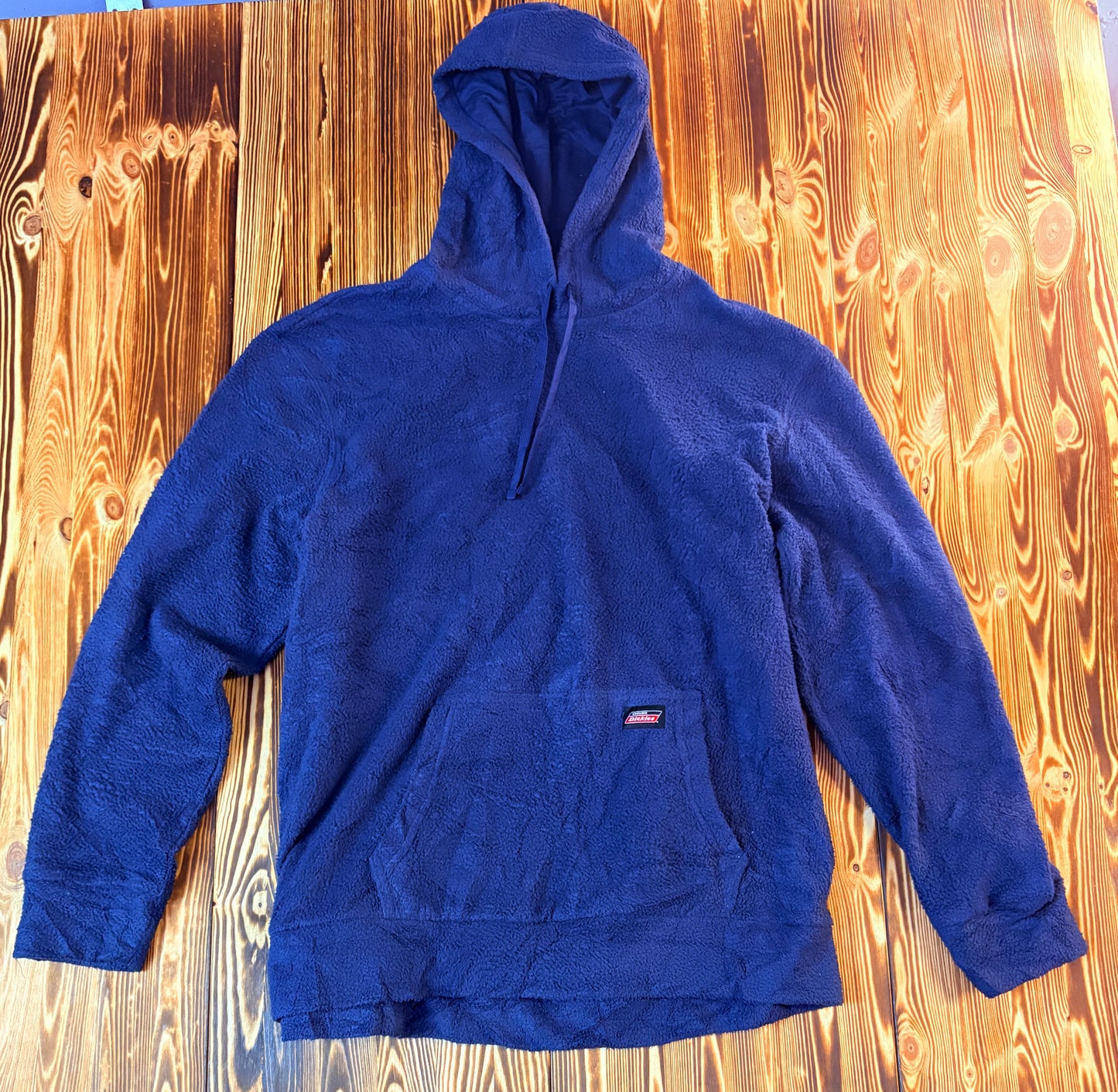 Dickies Teddy Hoodie Navy – Größe L – Original