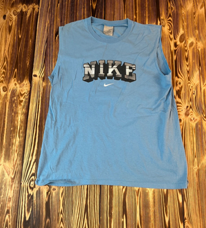 Original Nike Tank Top – Größe L – Hellblau