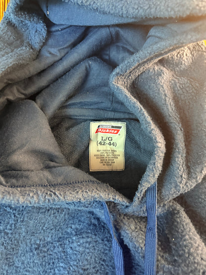 Dickies Teddy Hoodie Navy – Größe L – Original