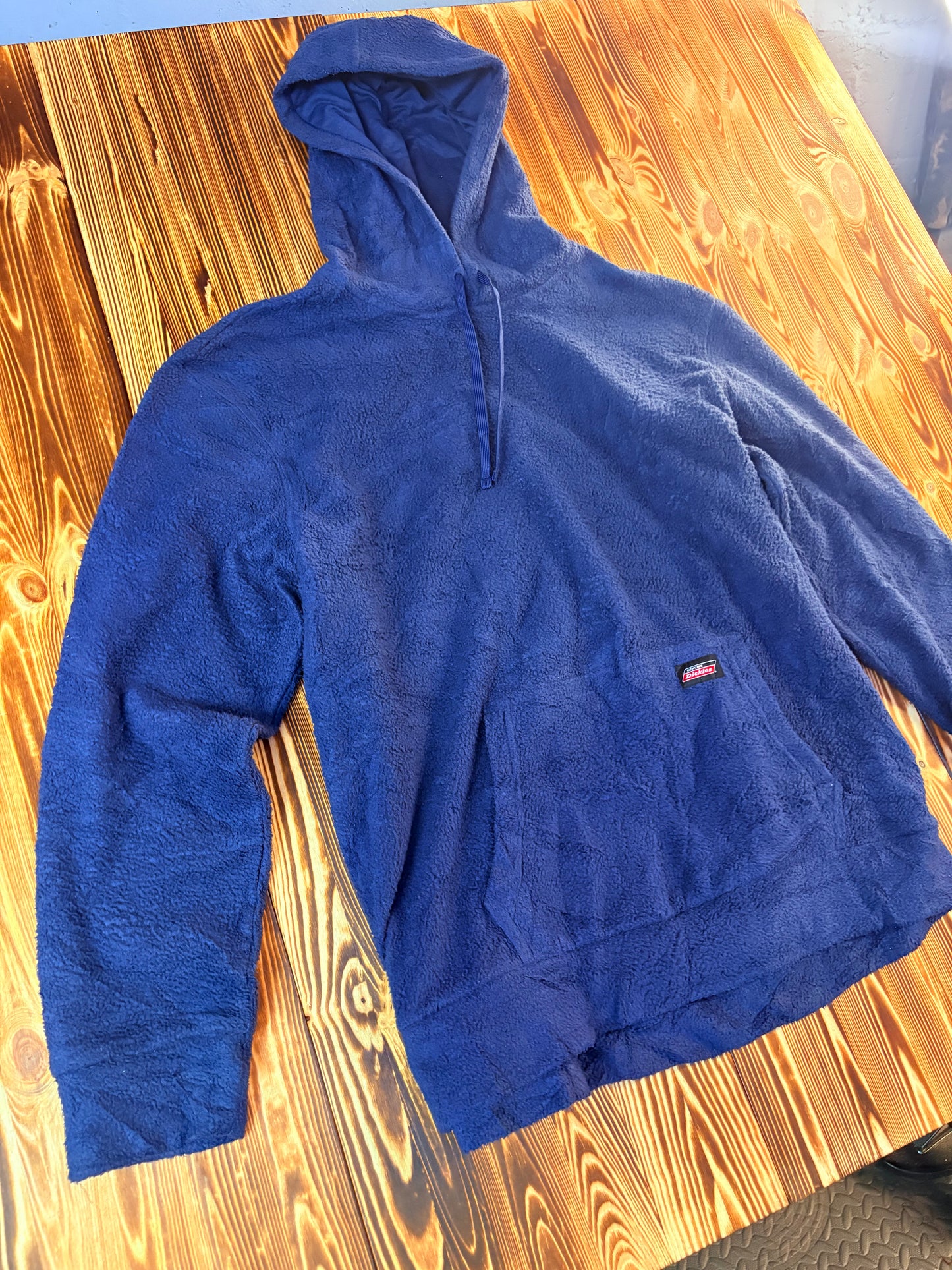 Dickies Teddy Hoodie Navy – Größe L – Original
