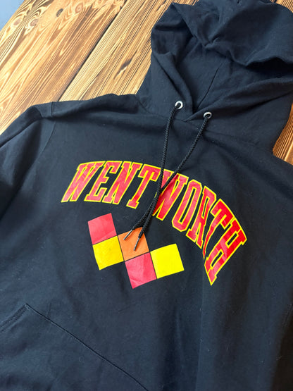Original Champion Wentworth Hoodie Schwarz – College Streetwear – Größe L