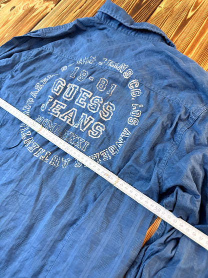 GUESS Herrenhemd – Blau – Größe L
