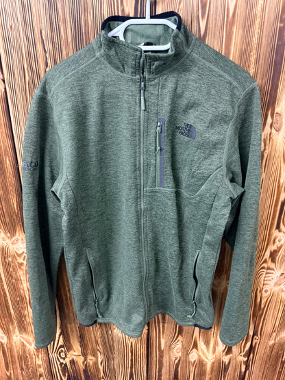 The North Face XCD Full Zip Fleecejacke – Olivgrün – Größe S