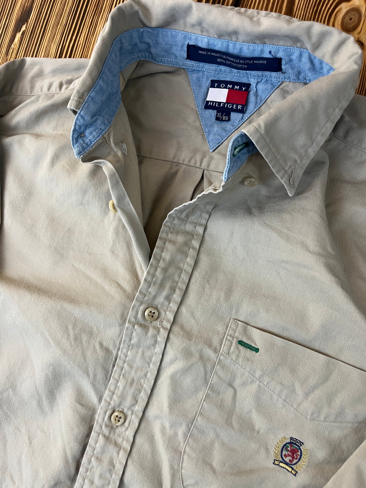 👔 Tommy Hilfiger Hemd – Größe XL 🤍💙