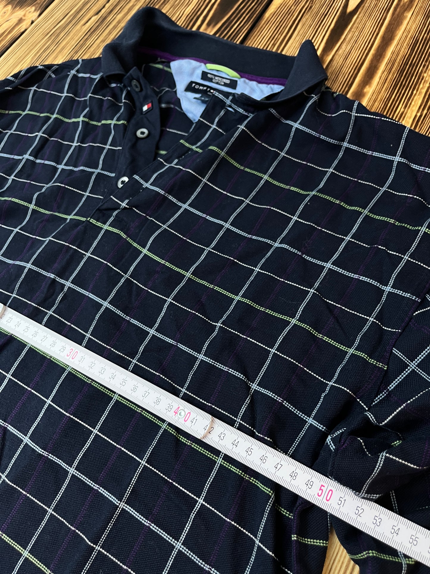 Tommy Hilfiger Golf Langarm-Polo – Größe L
