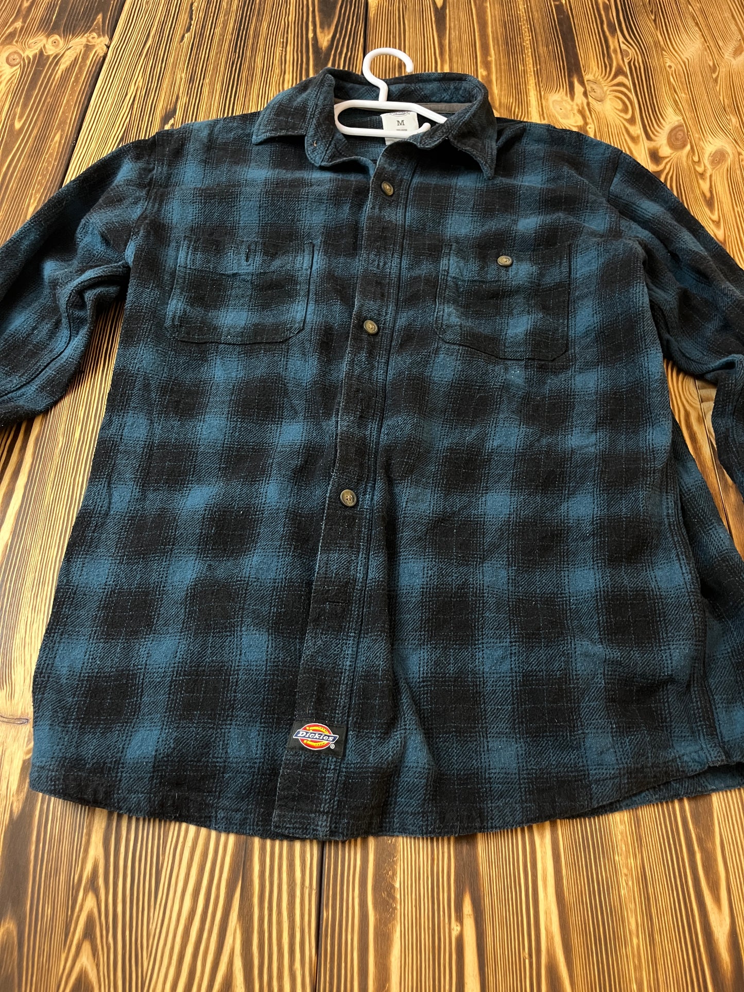 🪵💙 Original Dickies Flanellhemd – Größe M 💙🪵