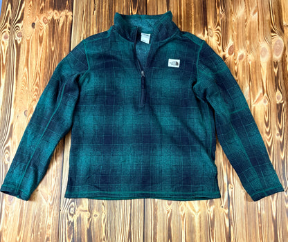 💚 The North Face Fleece Pullover – Größe L 💚