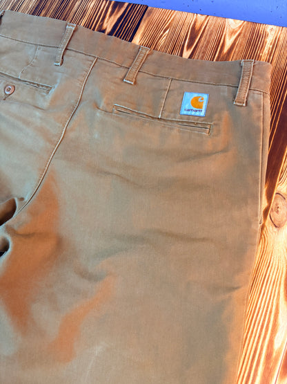 Carhartt Chino Hose Braun – W33/L34 – Original