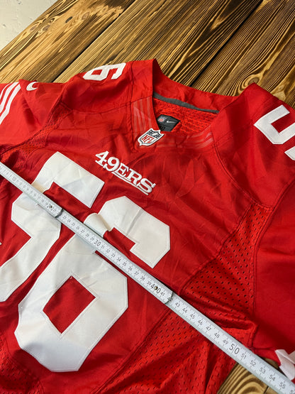 🏈🔥 Original Nike NFL San Francisco 49ers Jersey #56 – Größe 40 (Youth L) 🔥🏈