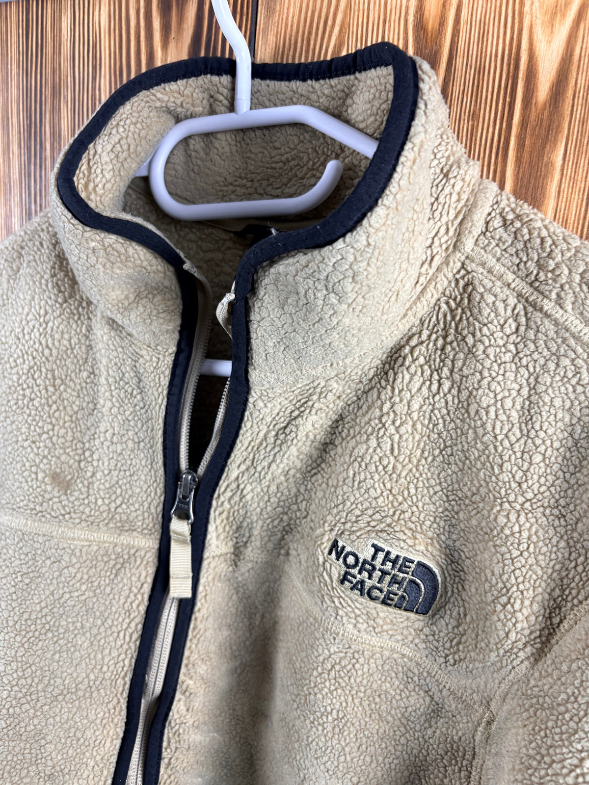 The North Face Fleecejacke / Teddy Fleece – Größe L