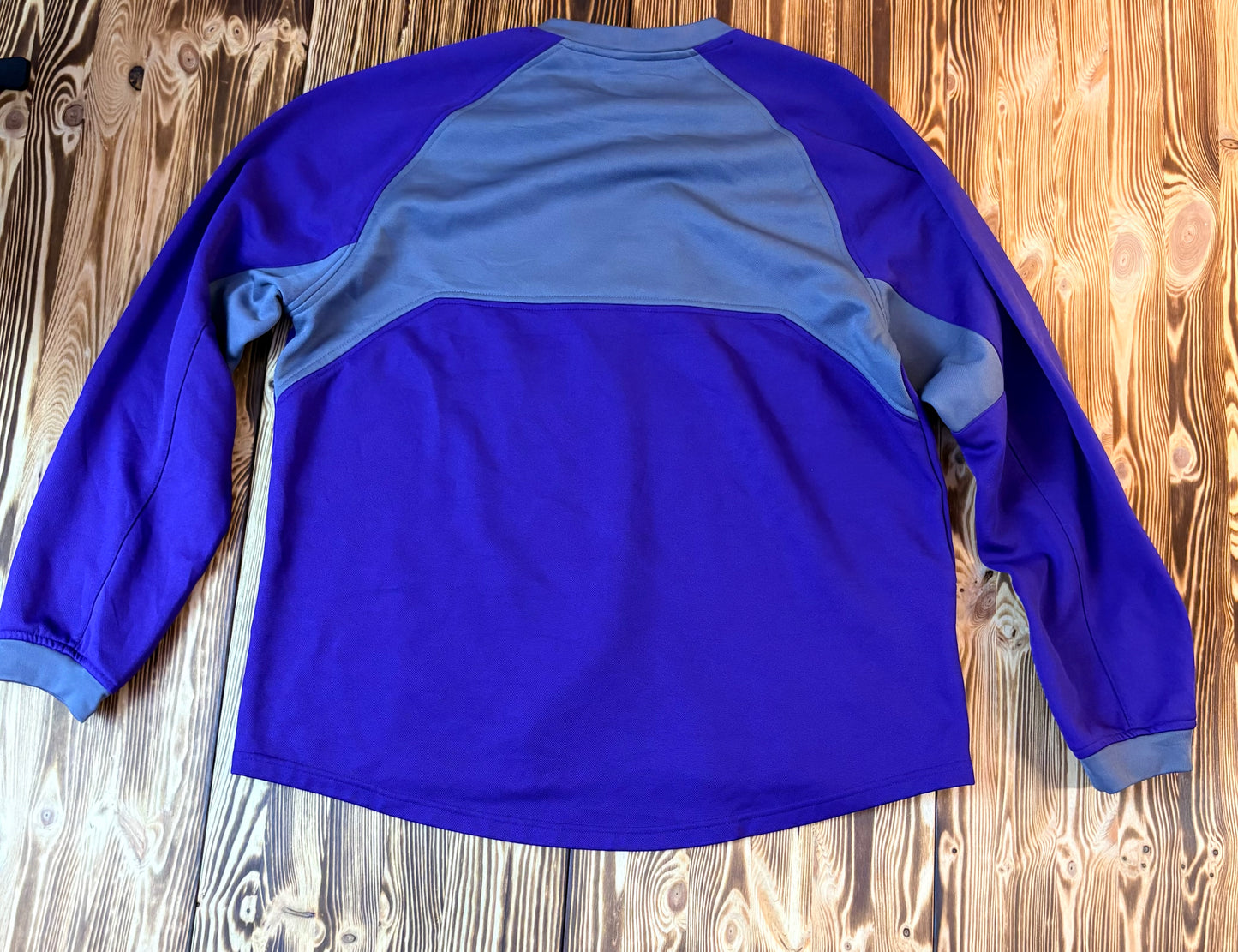 Original adidas Fleece Training Sweatshirt Lila/Grau – Größe L – Basketball