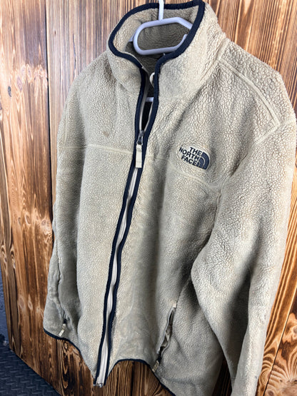 The North Face Fleecejacke / Teddy Fleece – Größe L