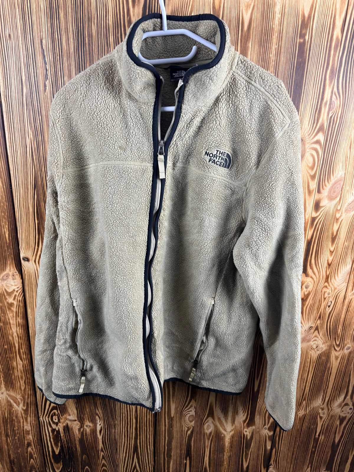The North Face Fleecejacke / Teddy Fleece – Größe L
