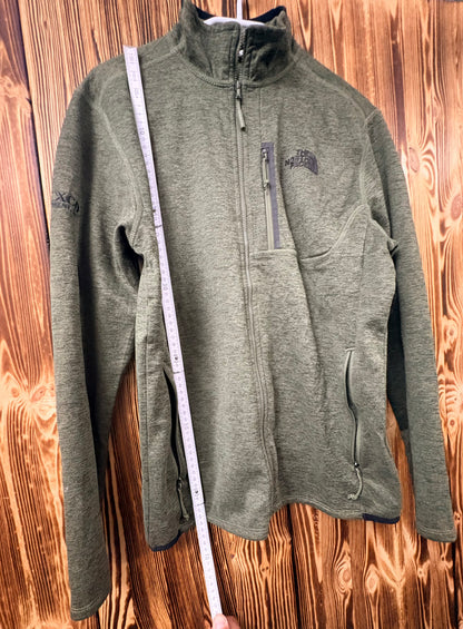 The North Face XCD Full Zip Fleecejacke – Olivgrün – Größe S